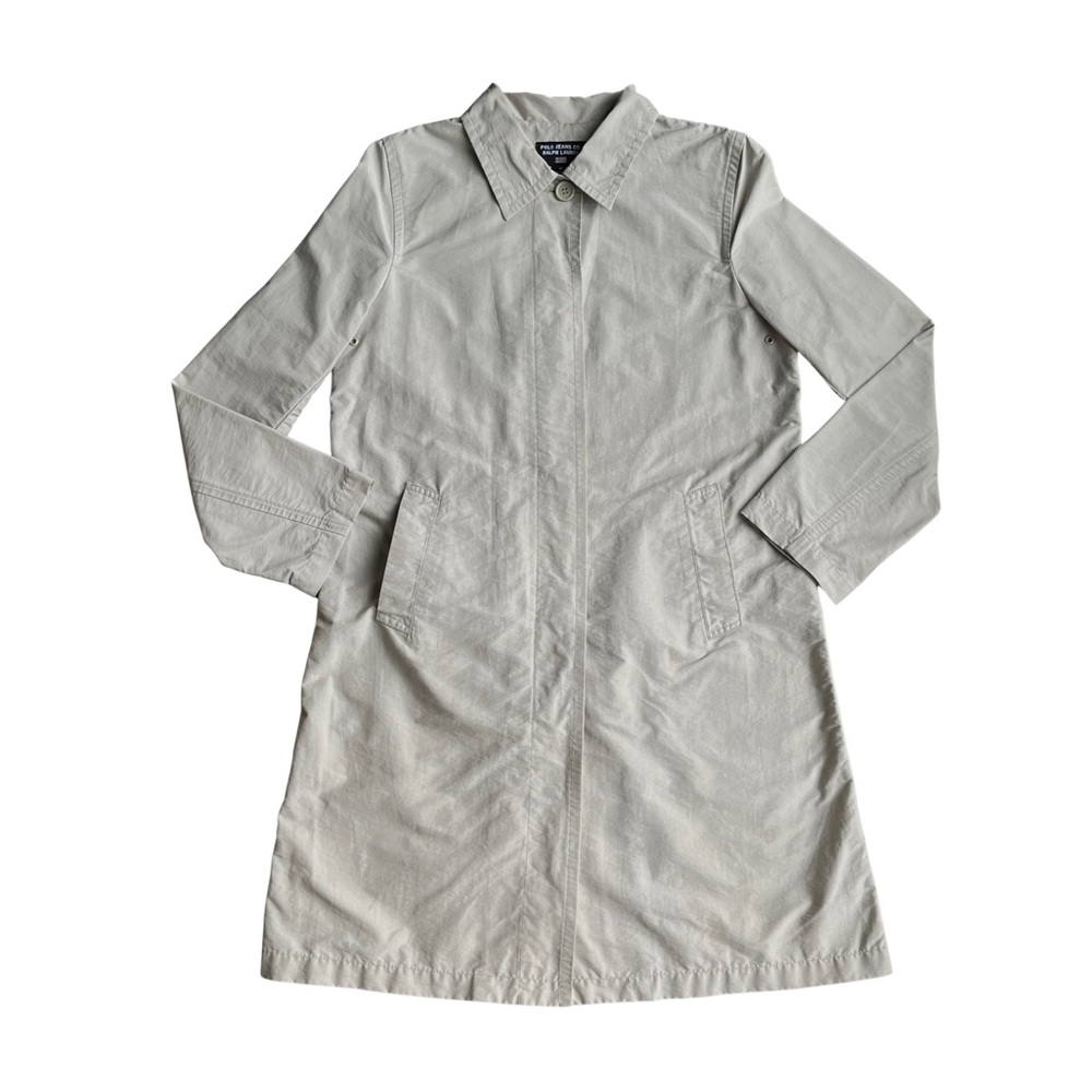 Vintage Polo Jeans Co. Ralph Lauren Khaki Duster Coat